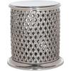 SAFAVIEH Home Collection Metal Lace Silver End Table