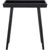 Safavieh Home Nonie Modern Chocolate Accent Table(Black)