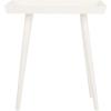 Safavieh Home Nonie Modern Chocolate Accent Table(Vintage White)