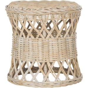 Safavieh Home Collection Desta Natural Wicker Round Accent Table(Natural)