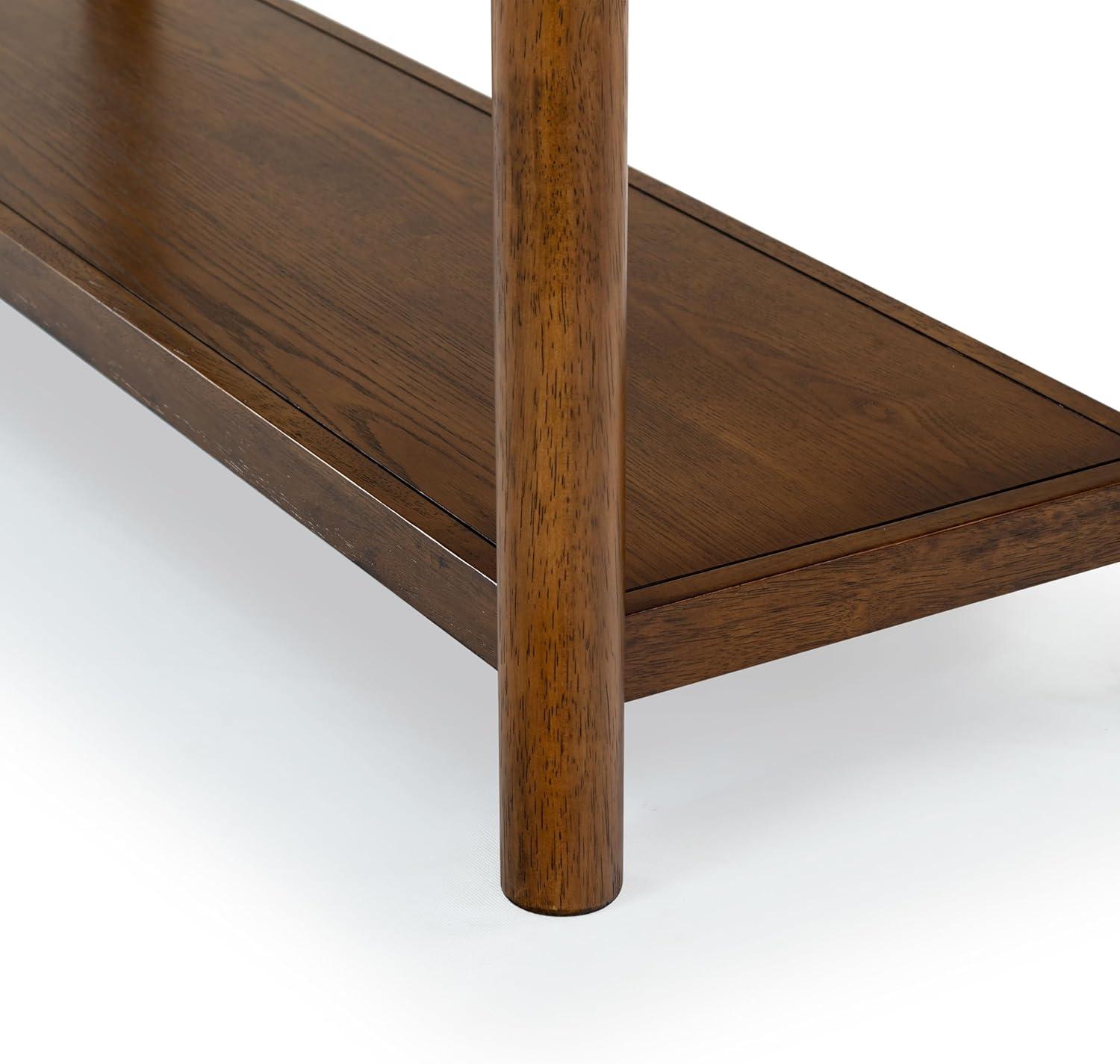 image:imageSAFAVIEH Couture Collection Jaylessa Medium Oak 2Drawer Console TableMedium Oak