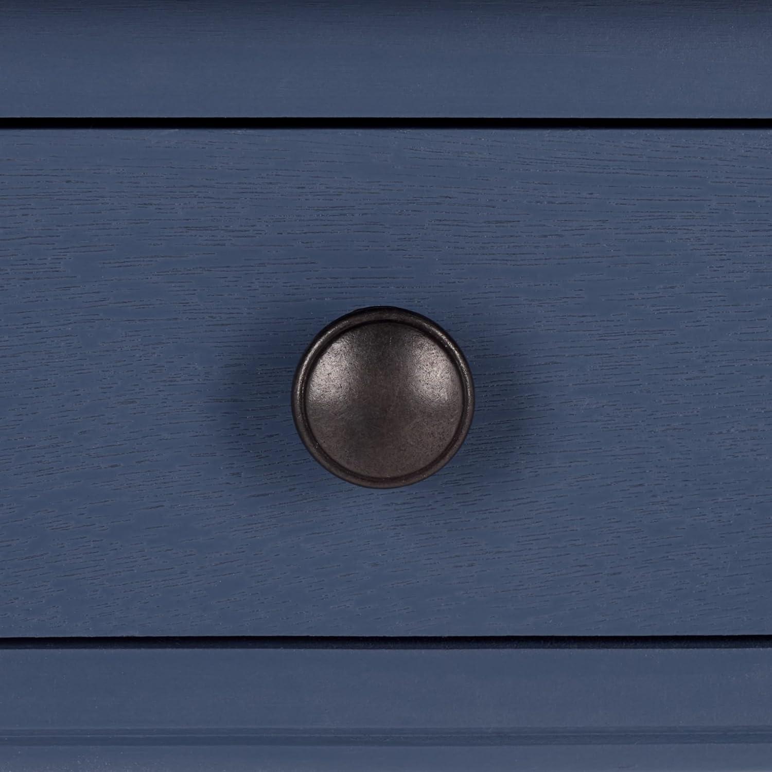 image:imageSAFAVIEH Home Collection Arina Blue Writing Desk 1Drawer Traditional Desk Classic Home Office Design DSK5710F