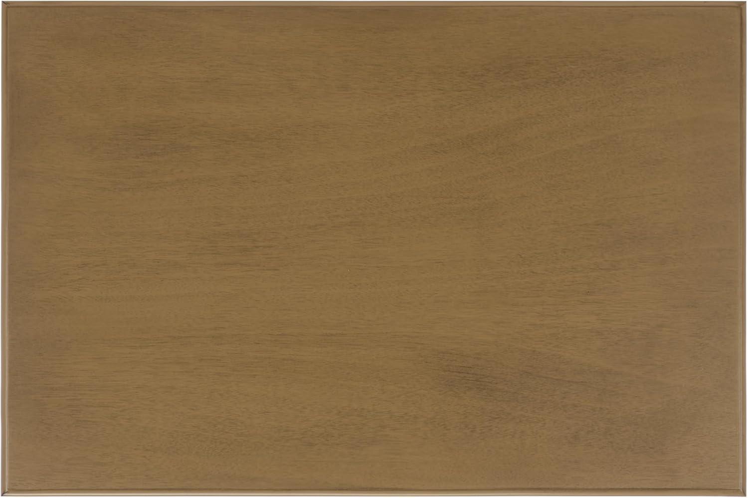 image:imageSAFAVIEH Home Collection Arina Desert Brown Writing Desk 1Drawer Traditional Desk Classic Home Office Design DSK5710H