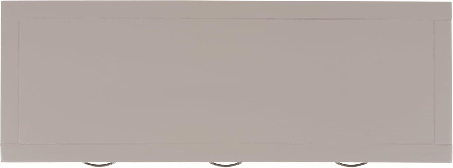 image:imageSAFAVIEH Home Collection Cindy White Console Table with Three Drawers French Farmhouse Storage Console Tapered Leg Design AMH6568CGrey