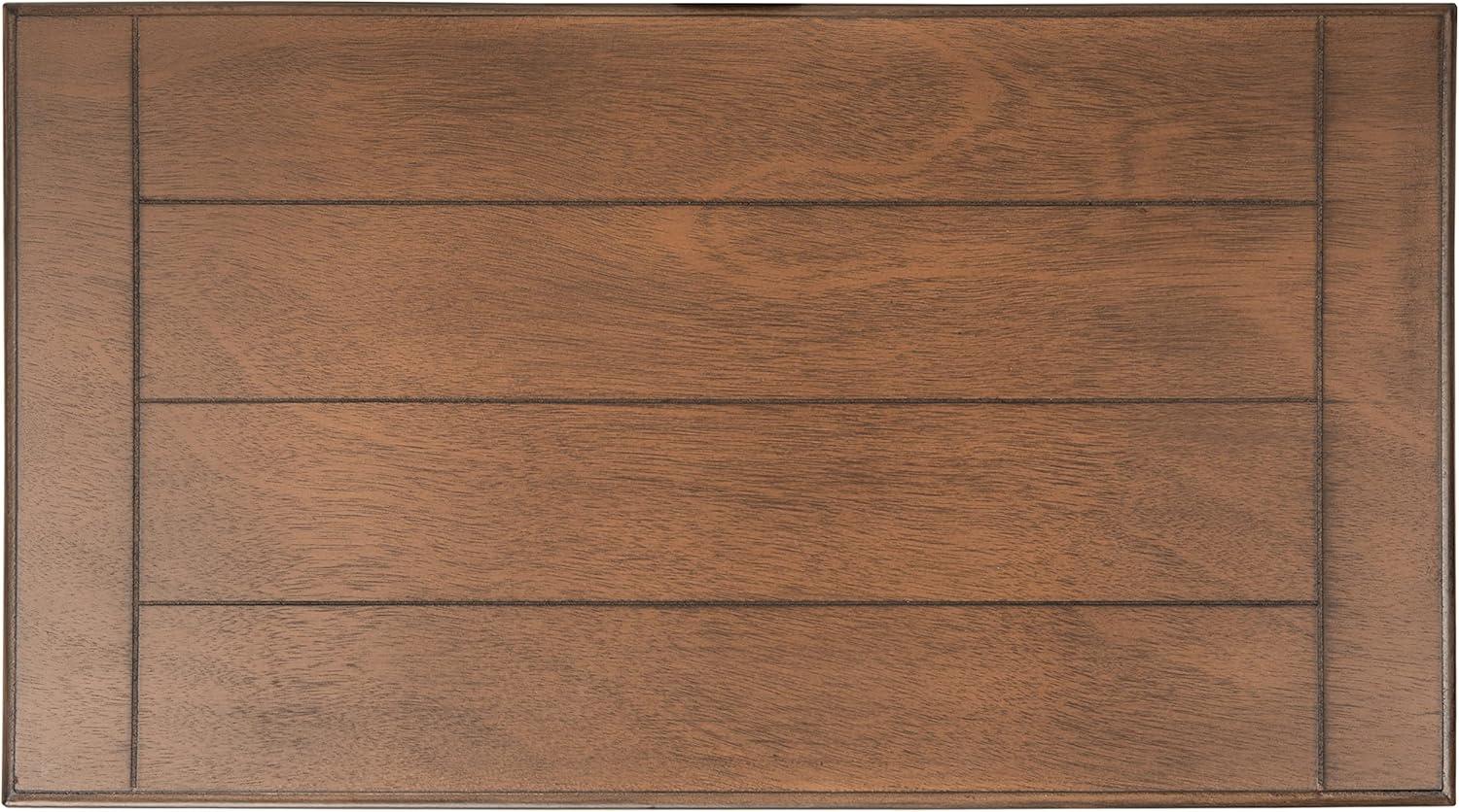 image:imageSAFAVIEH Home Collection Primrose Greige Console Table with Three Drawers amp Shelf Classic Contemporary Storage Console Compact Entryway Design CNS5707DBrown