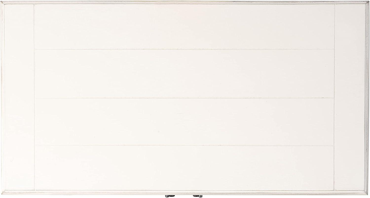 image:imageSAFAVIEH Home Collection Primrose Greige Console Table with Three Drawers amp Shelf Classic Contemporary Storage Console Compact Entryway Design CNS5707DDistressed White
