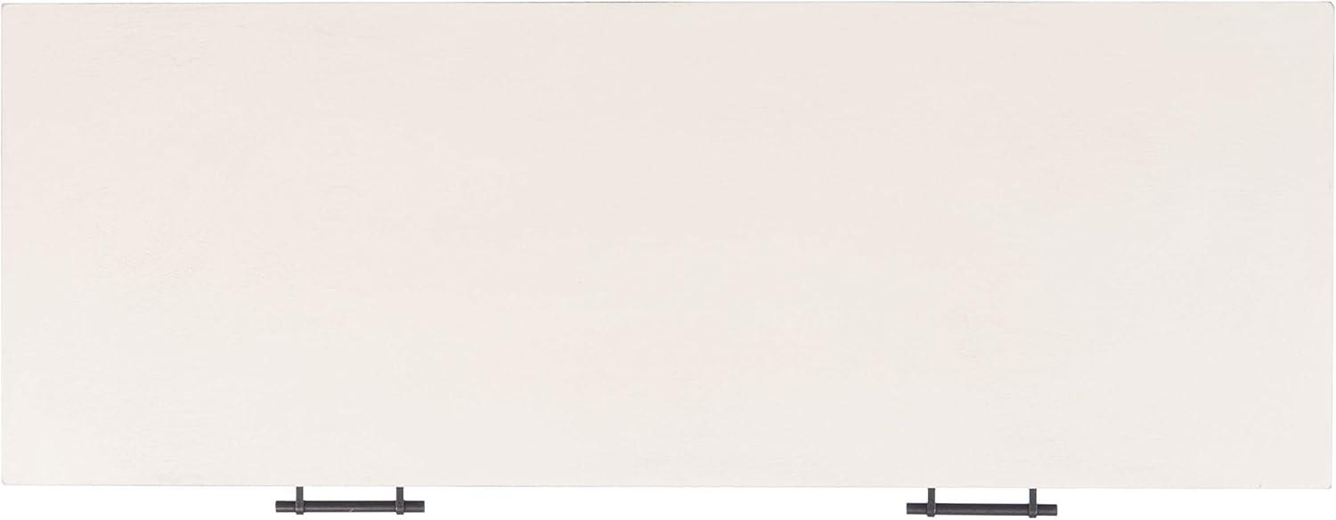 image:imageSAFAVIEH Home Collection Ajana Distressed White 2Drawer Console TableDistressed White Honey