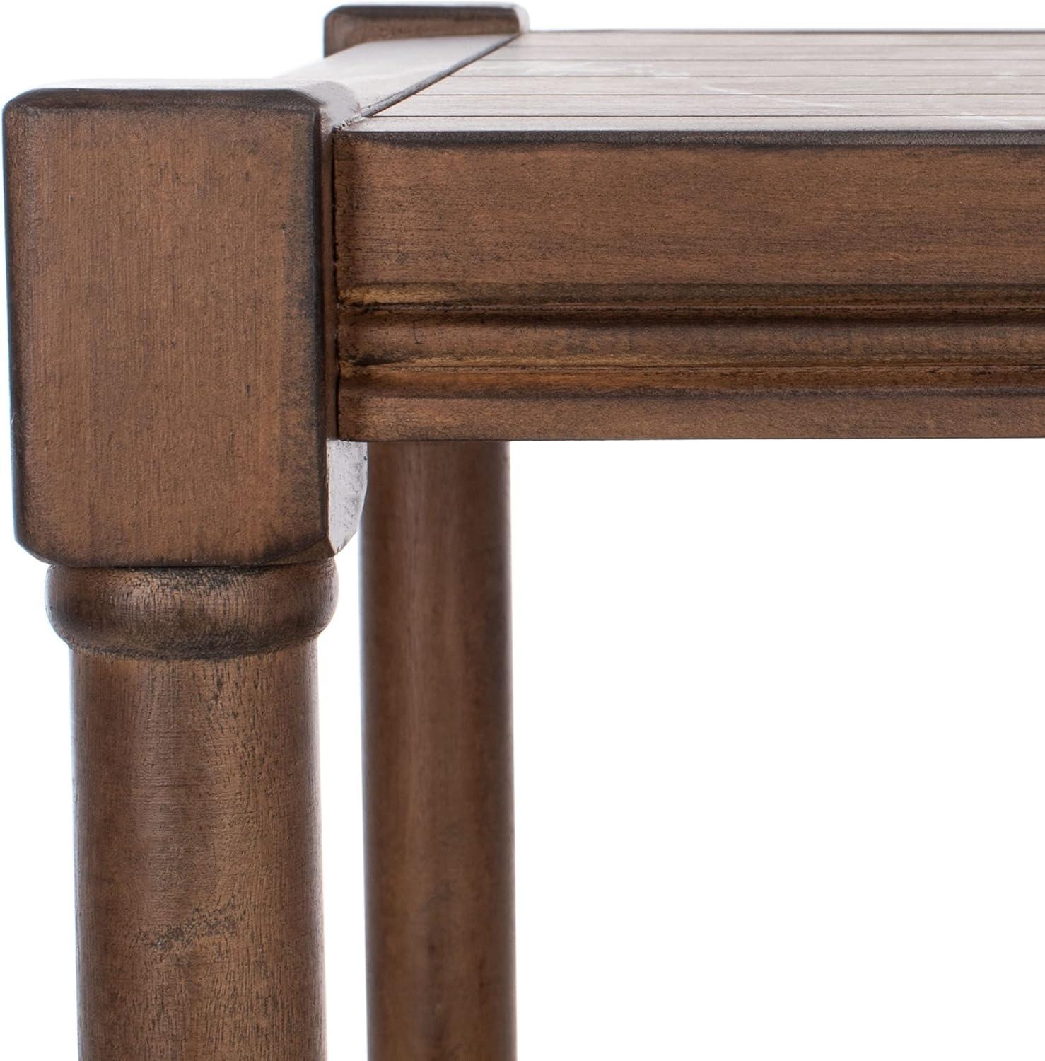 image:imageSAFAVIEH Home Collection Rafiki Black 3Shelf Console Table CNS5715BBrown