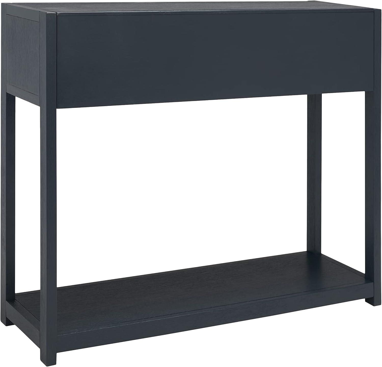 image:imageSAFAVIEH Home Collection Sadie Contemporary Turquoise Green 2Drawer Console Table Fully AssembledNavy