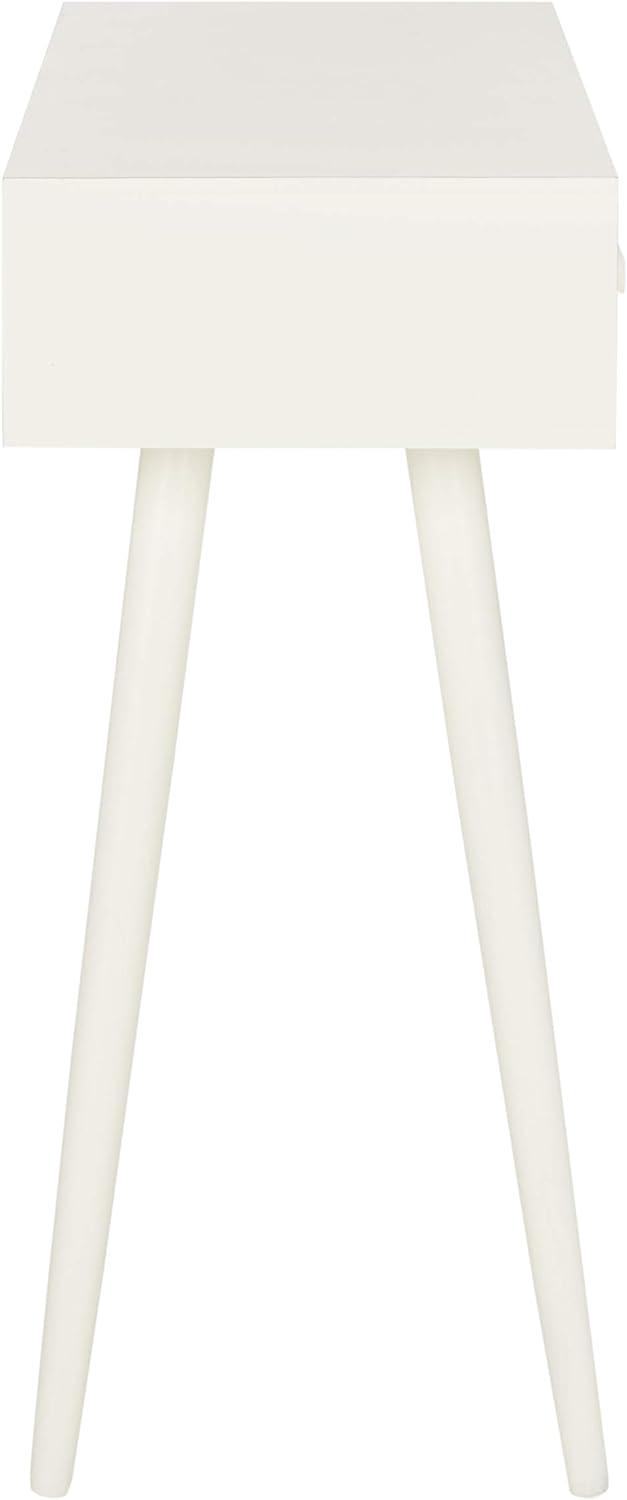image:imageSafavieh Home Albus MidCentury Modern Antique White 3drawer Console TableVintage White