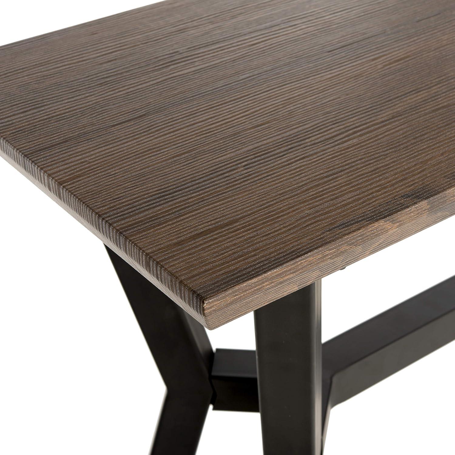 image:imageSafavieh Home Andrew Brown and Black Console Table