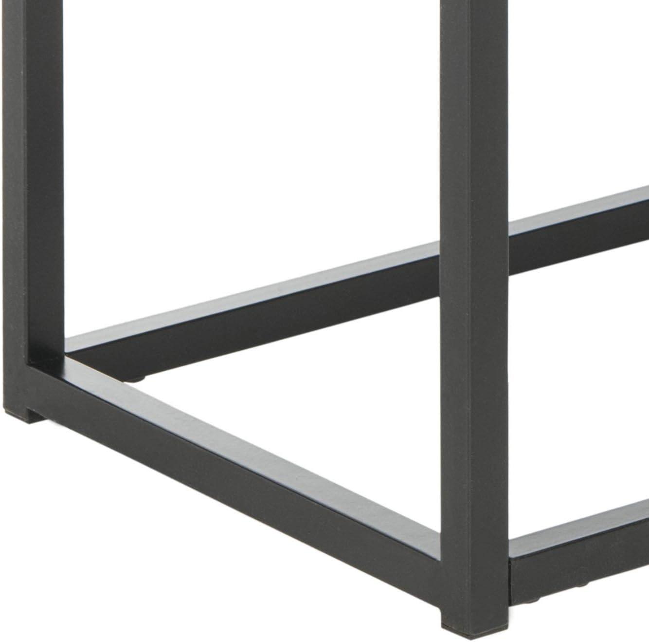 image:imageSafavieh Home Baize Modern White and Grey Console TableBlack