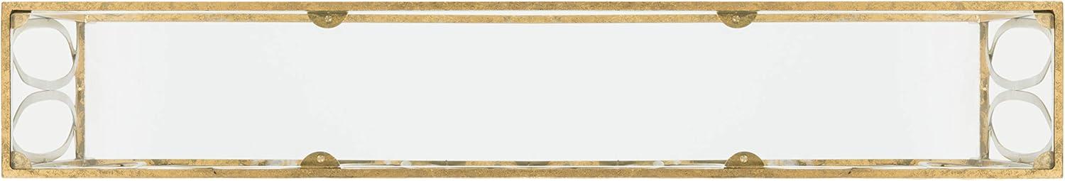 image:imageSafavieh Home Carina Gold Foil and Glass Console Table
