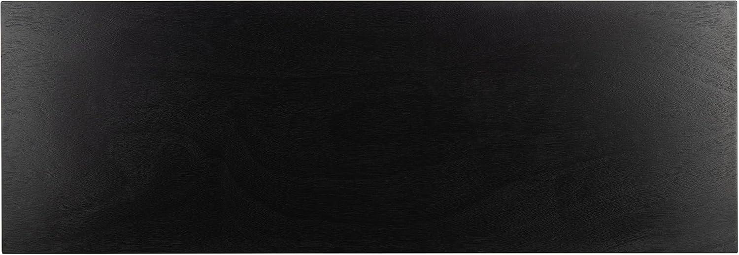 image:imageSafavieh Home Collection Aliyah Greige 2Drawer Console TableBlack