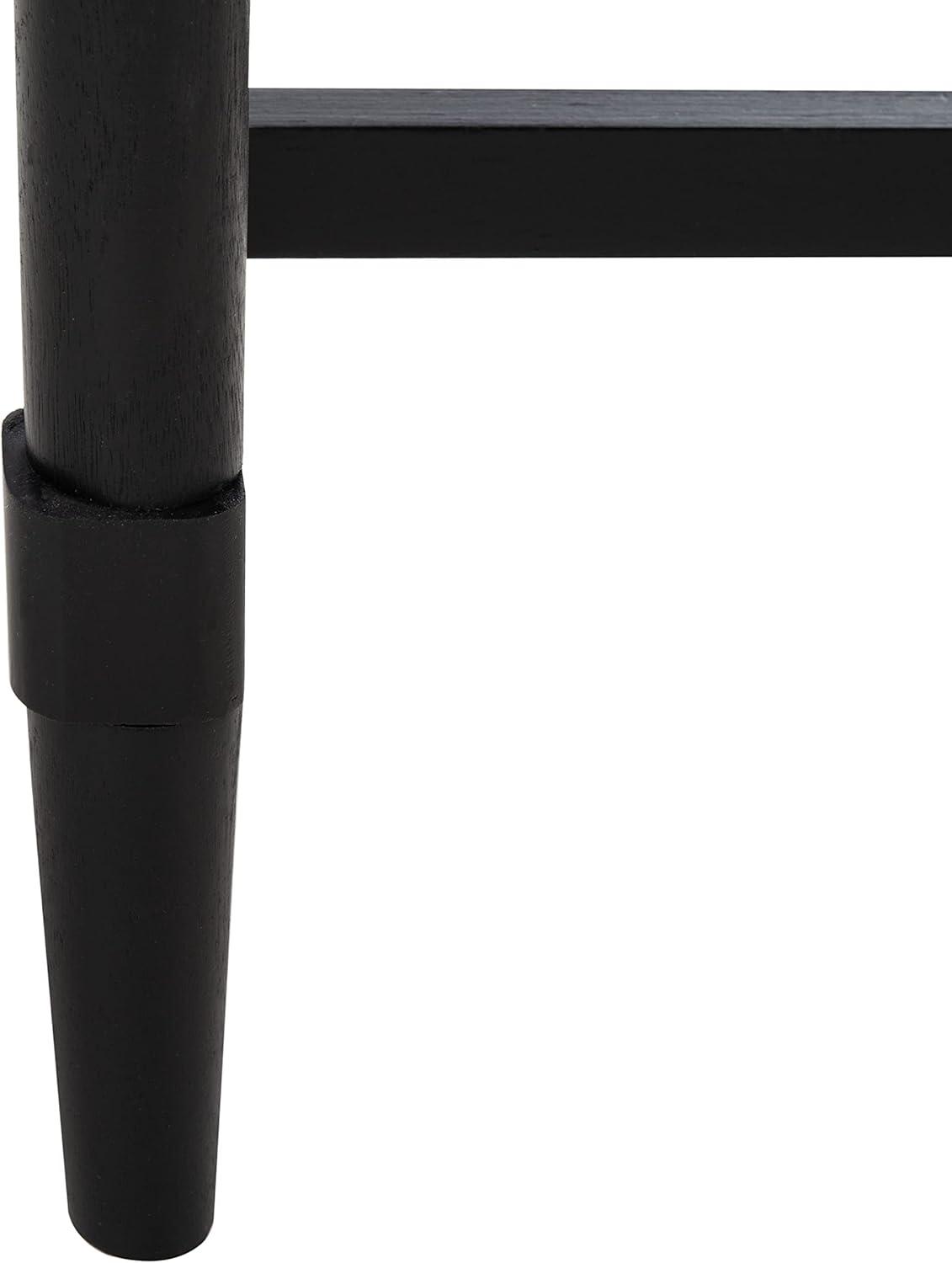 image:imageSafavieh Home Collection Aliyah Greige 2Drawer Console TableBlack