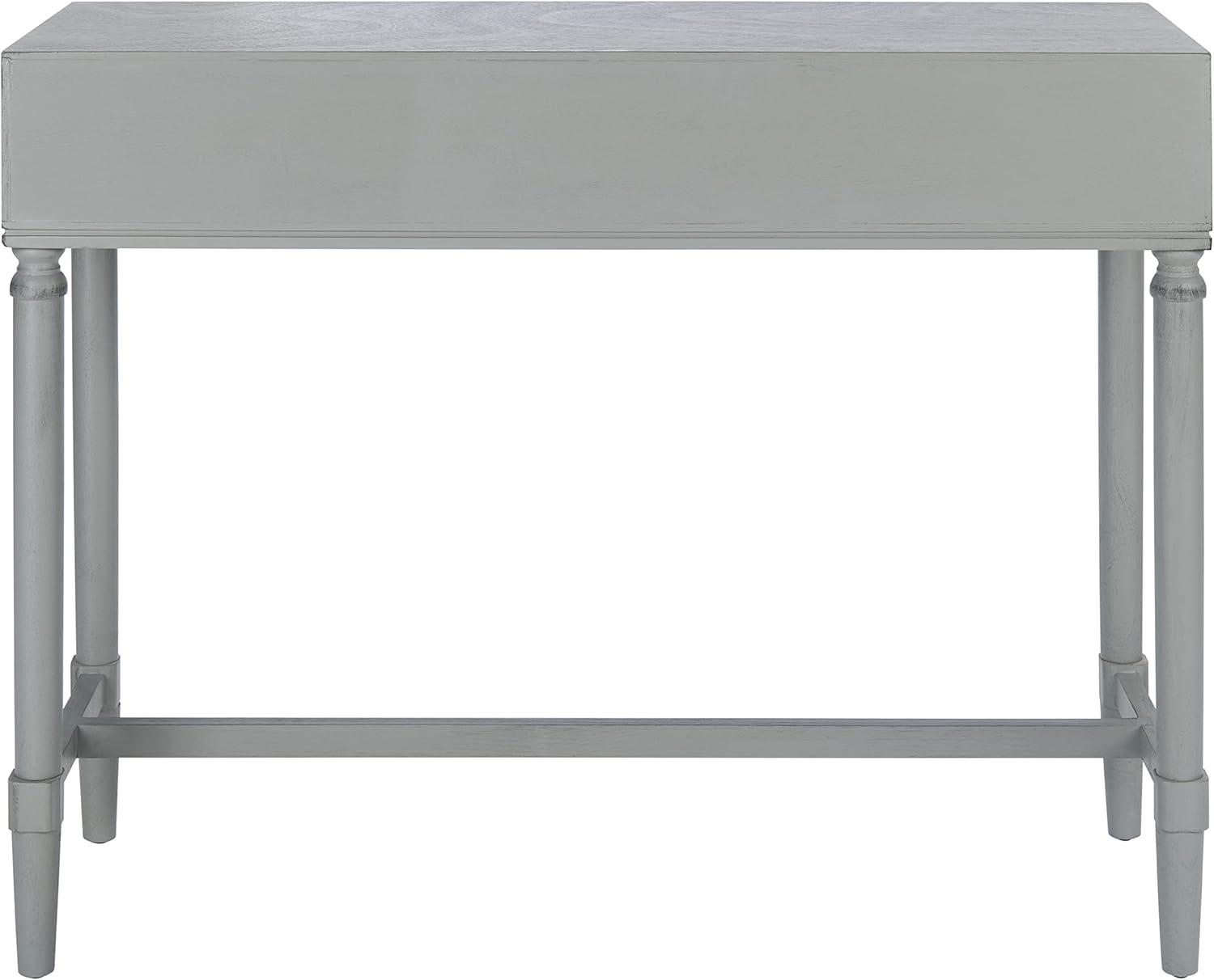 image:imageSafavieh Home Collection Aliyah Greige 2Drawer Console TableDistressed Grey