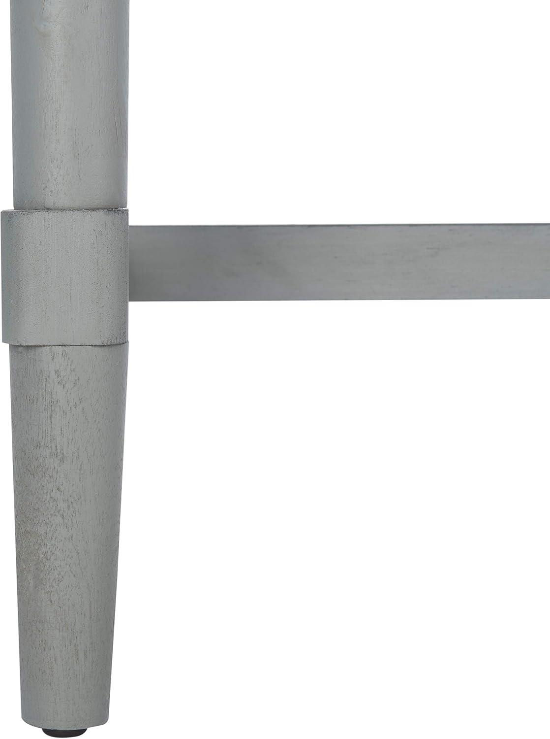 image:imageSafavieh Home Collection Aliyah Greige 2Drawer Console TableDistressed Grey