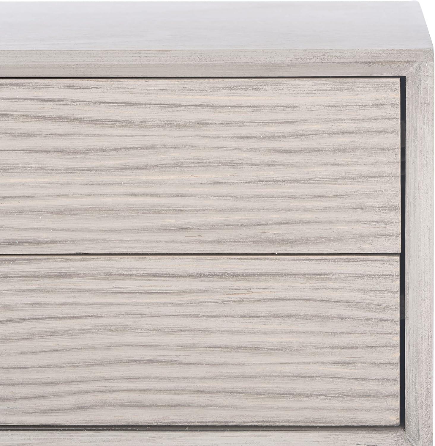 image:imageSafavieh Home Collection Aliyah White 4Drawer Console TableGreige