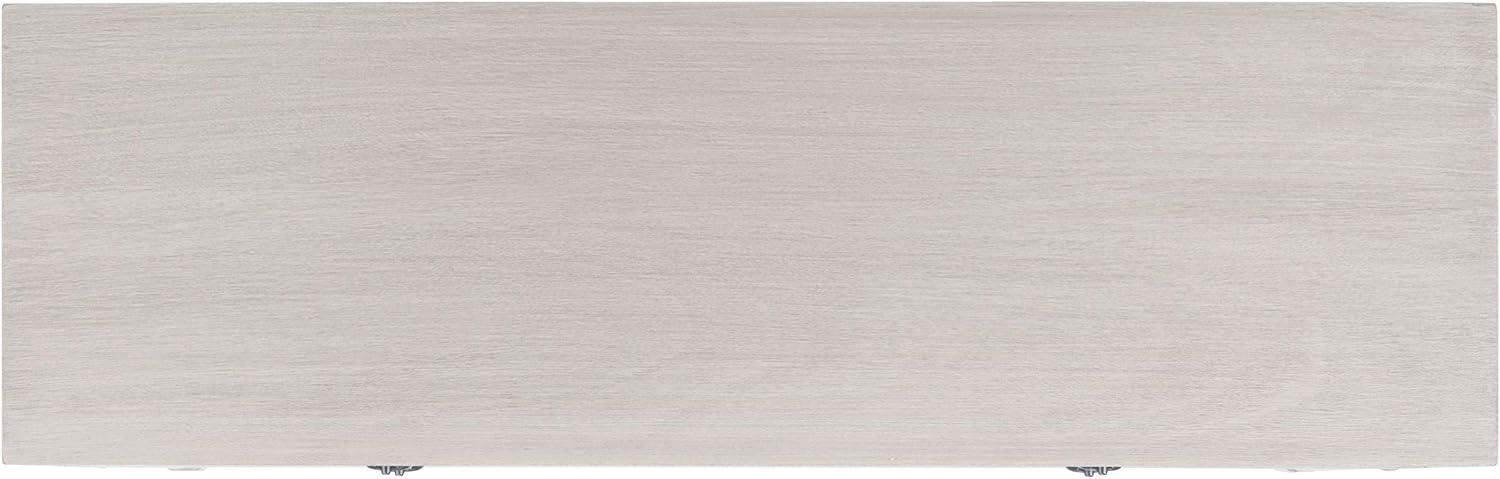 image:imageSafavieh Home Collection Aliyah White 4Drawer Console TableGreige