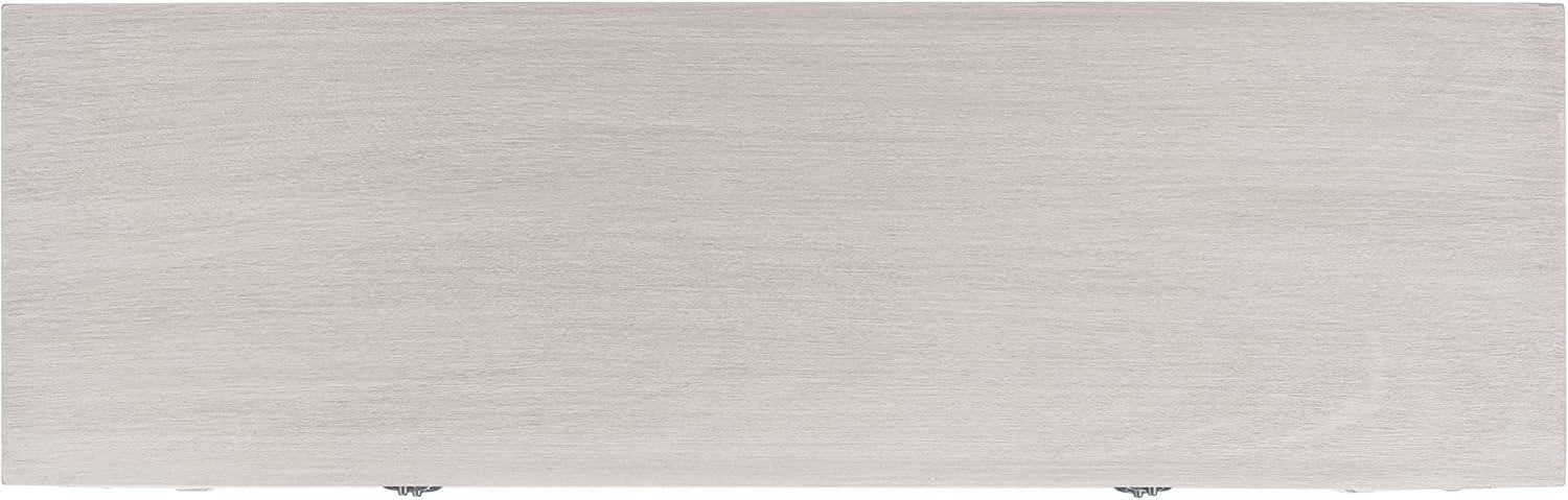 image:imageSafavieh Home Collection Aliyah White 4Drawer Console TableGreige