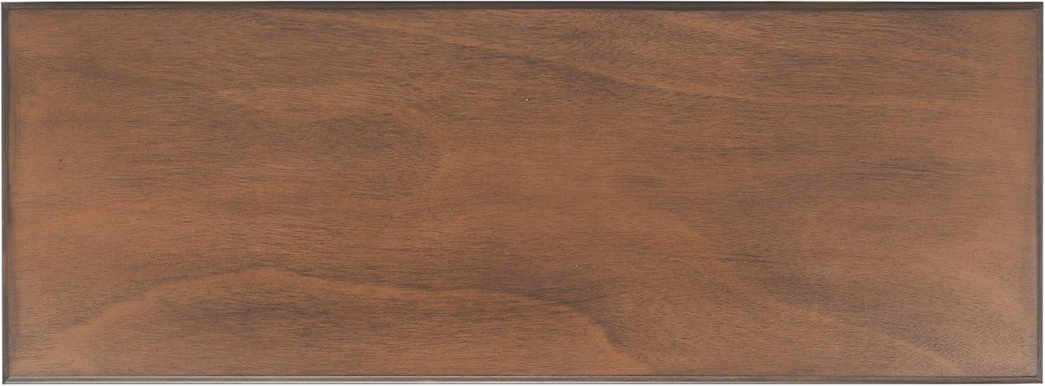 image:imageSafavieh Home Collection Athena Distressed White 2Drawer Console TableBrown