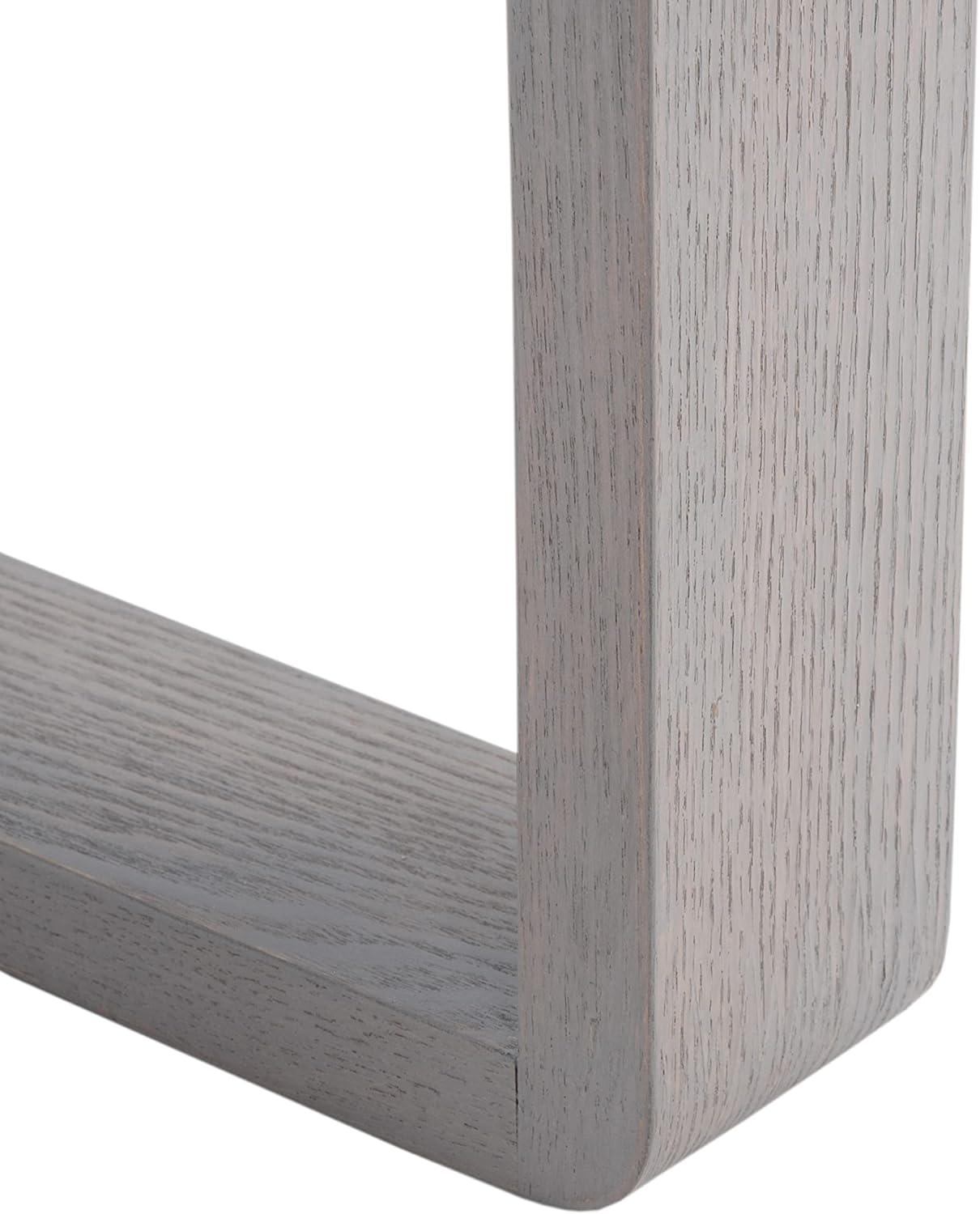 image:imageSafavieh Home Collection Bartholomew MidCentury Modern White and Dark Brown Console TableWhite Grey