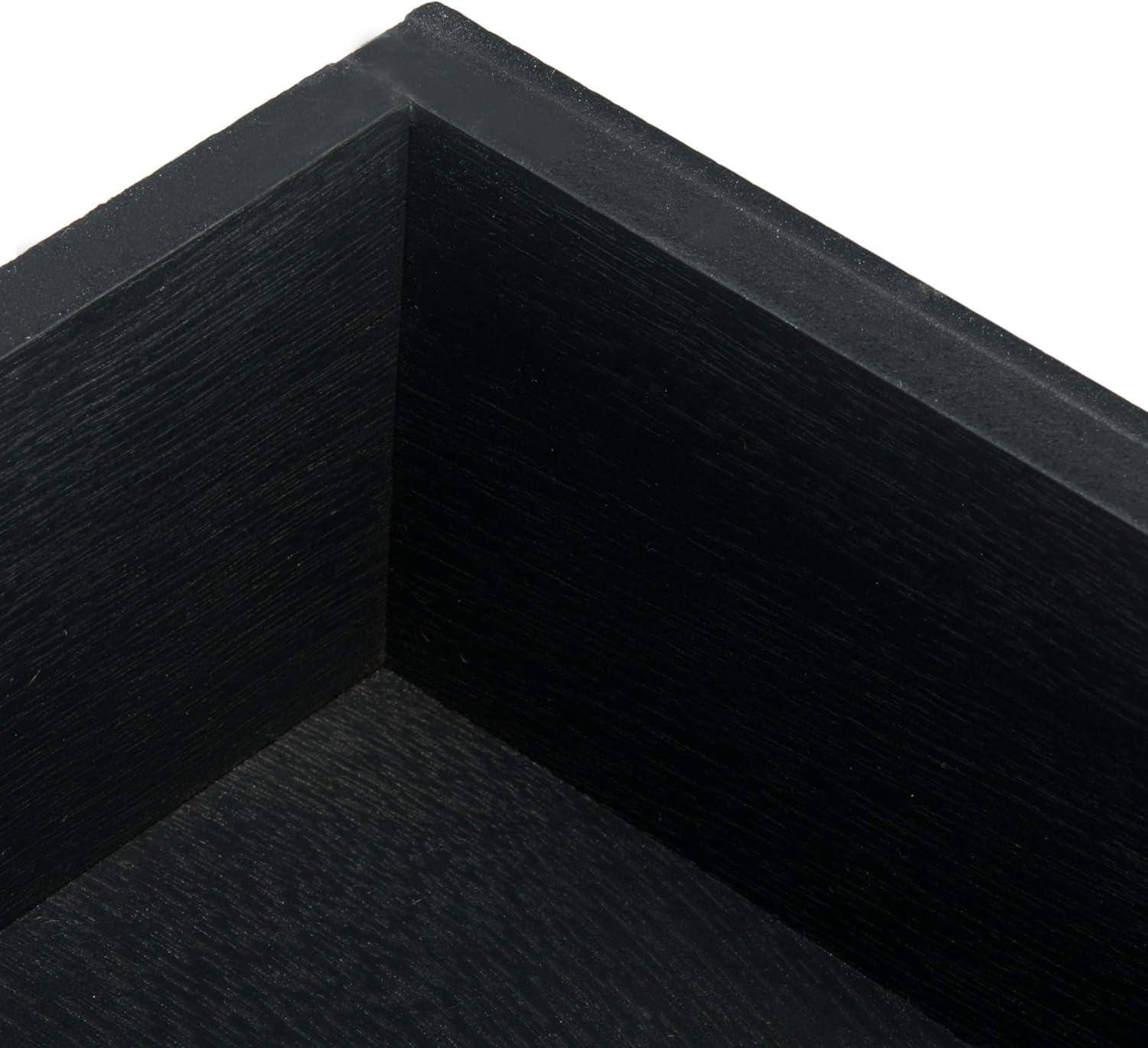 image:imageSafavieh Home Collection Haines Greige 4Drawer Bottom Shelf Console TableBlack