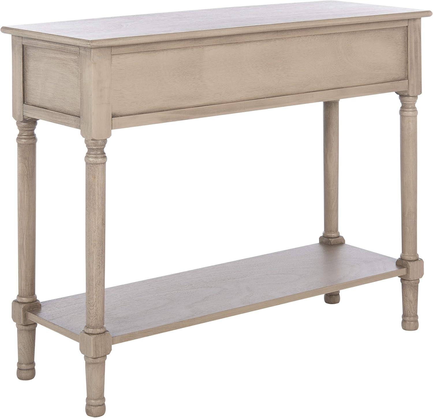 image:imageSafavieh Home Collection Peyton Brown 2Drawer Console Table CNS5704CGreige