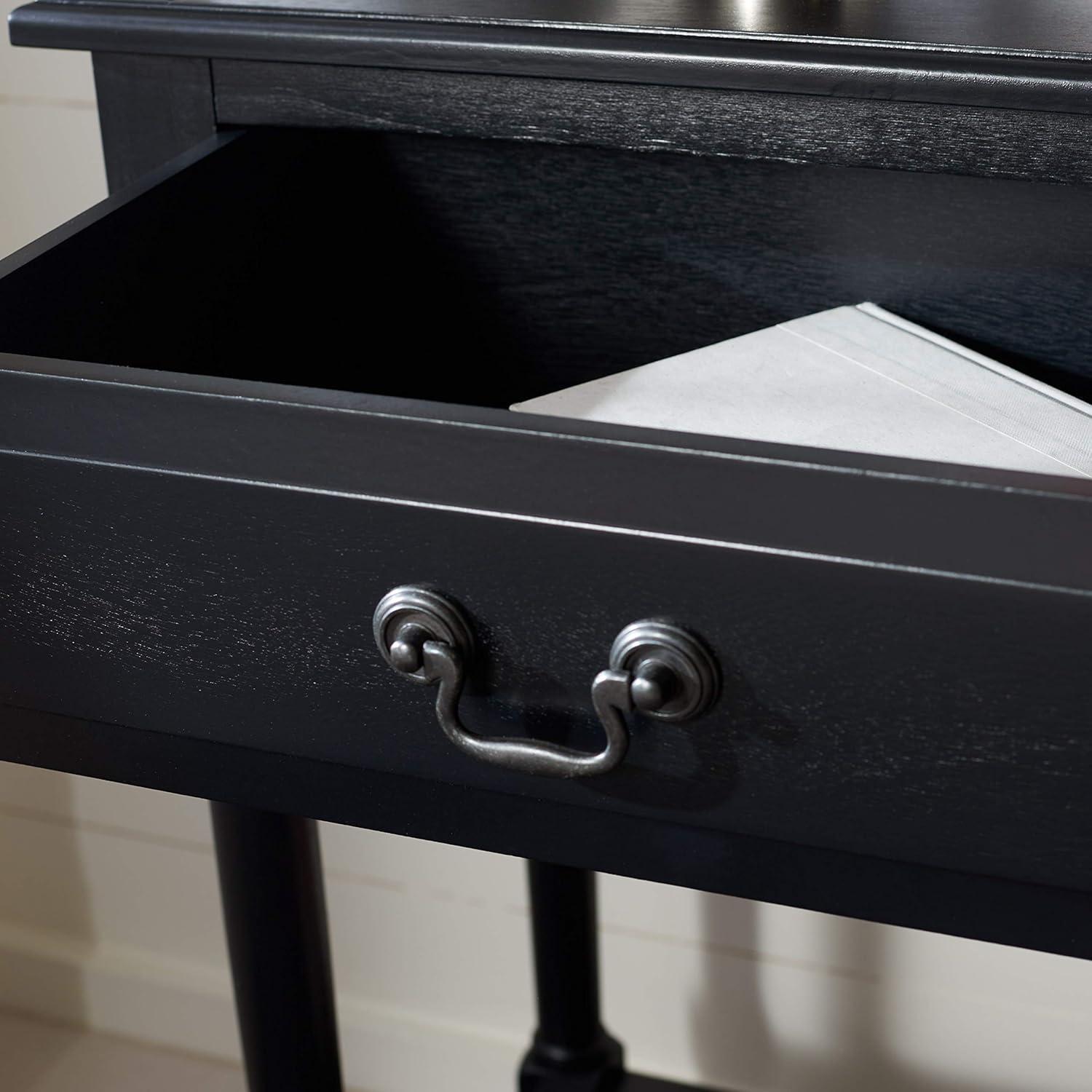 image:imageSafavieh Home Collection Primrose Brown 2Drawer Console TableBlack