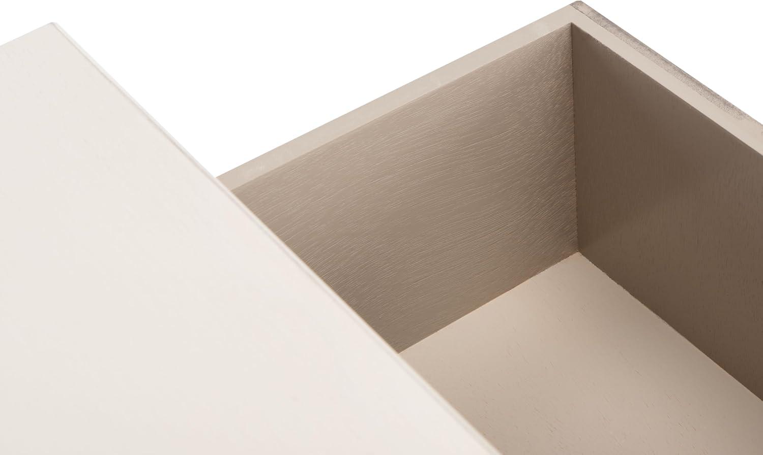 image:imageSafavieh Home Collection Ryder Distressed Grey 2Drawer Bottom Shelf Console TableDistressed White Greige