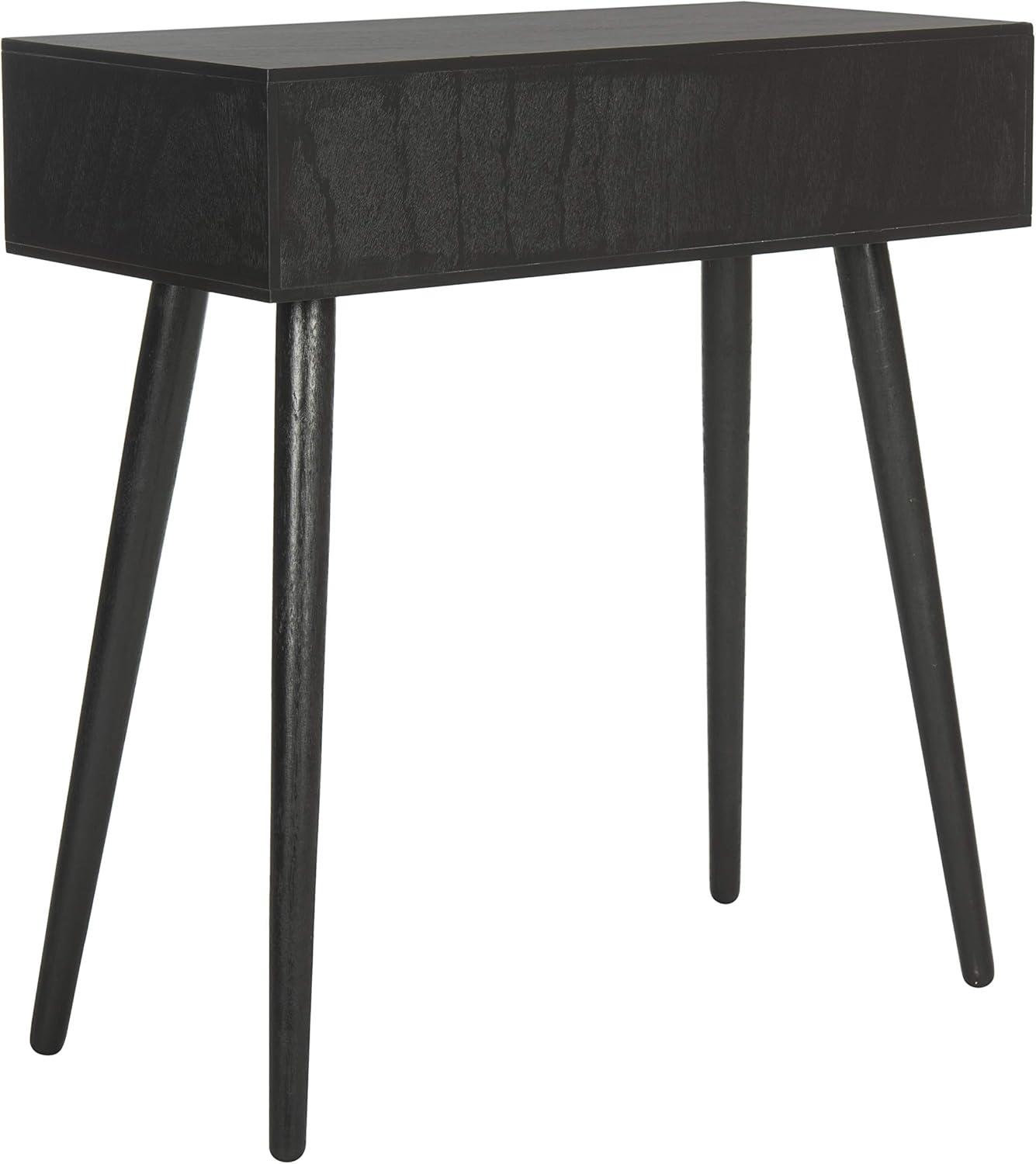 image:imageSafavieh Home Dean MidCentury Modern Slate Grey 2drawer ConsoleBlack