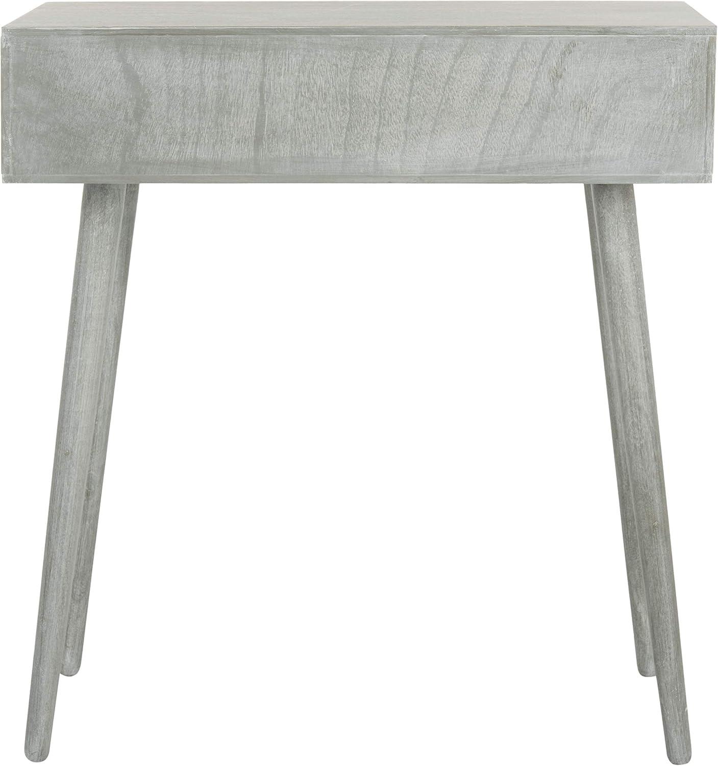 image:imageSafavieh Home Dean MidCentury Modern Slate Grey 2drawer ConsoleSlate Grey