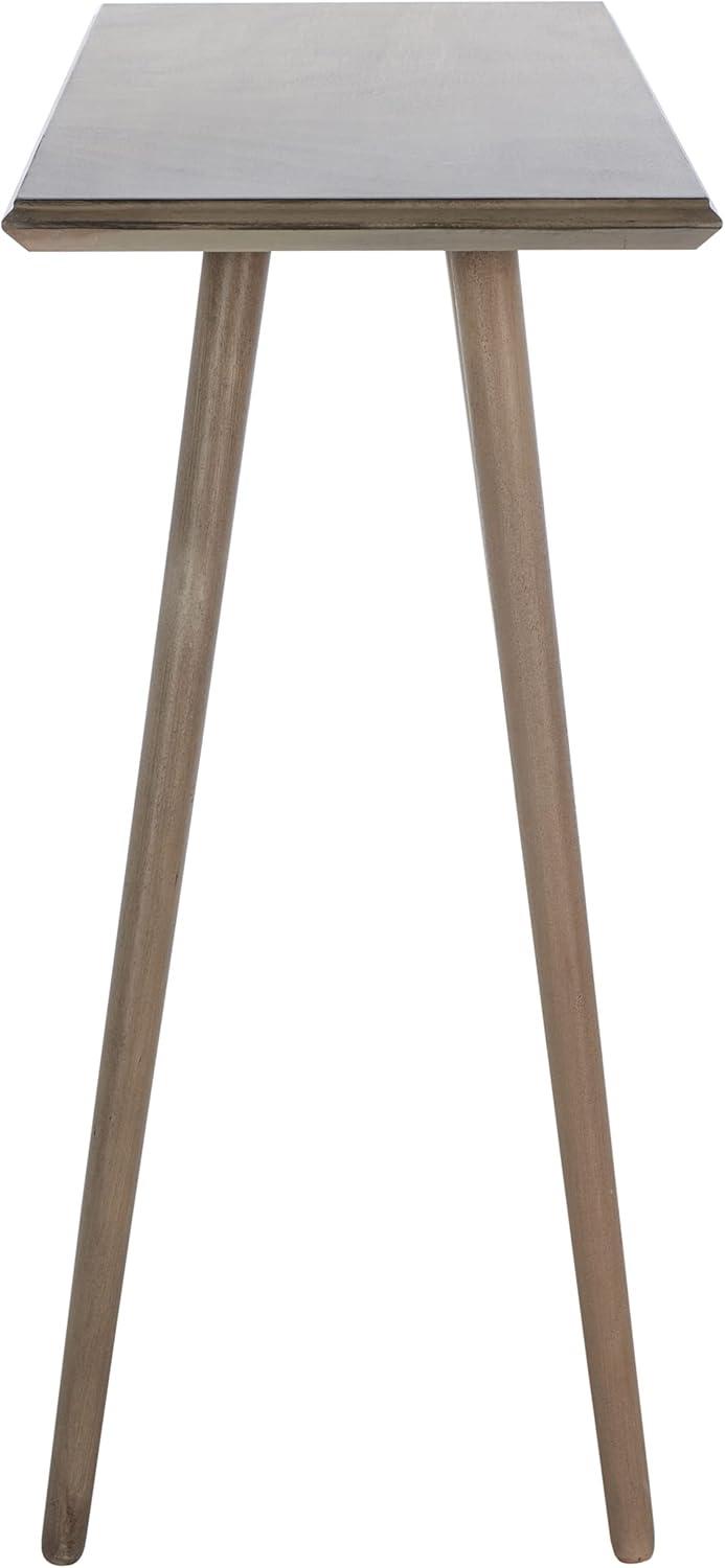 image:imageSafavieh Home Marshal Modern Antique White Console TableChocolate