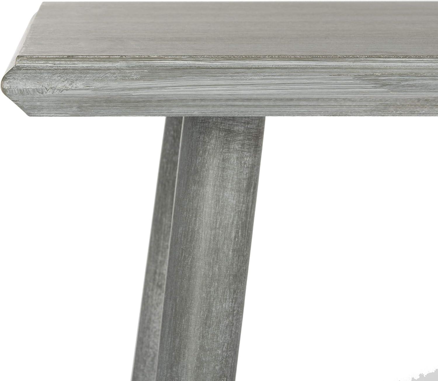 image:imageSafavieh Home Marshal Modern Antique White Console TableSlate Grey