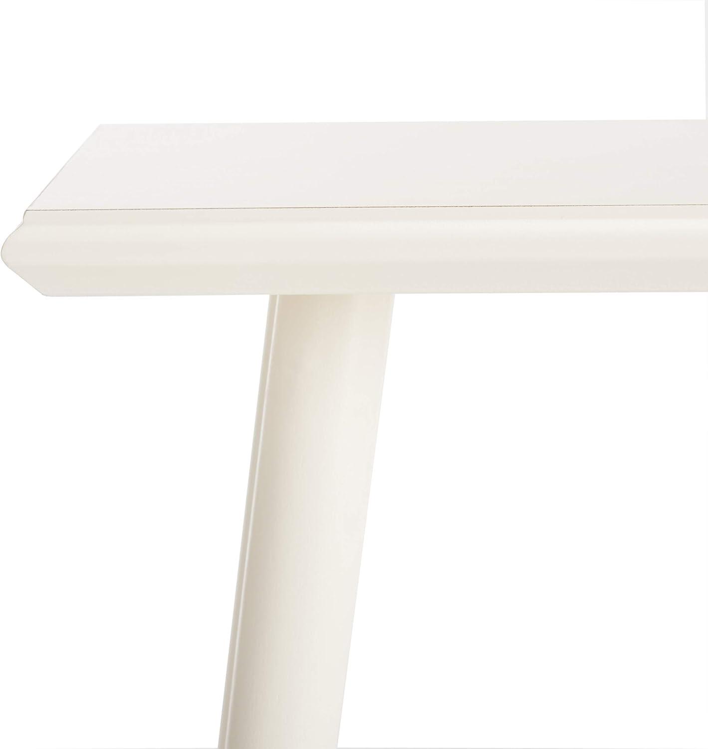 image:imageSafavieh Home Marshal Modern Antique White Console TableVintage White