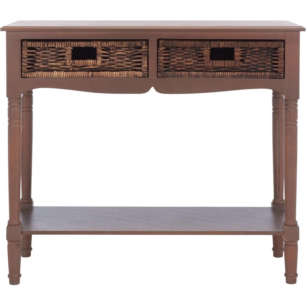 image:imageSafavieh American Homes Collection Corbin Brown Console TableSepia