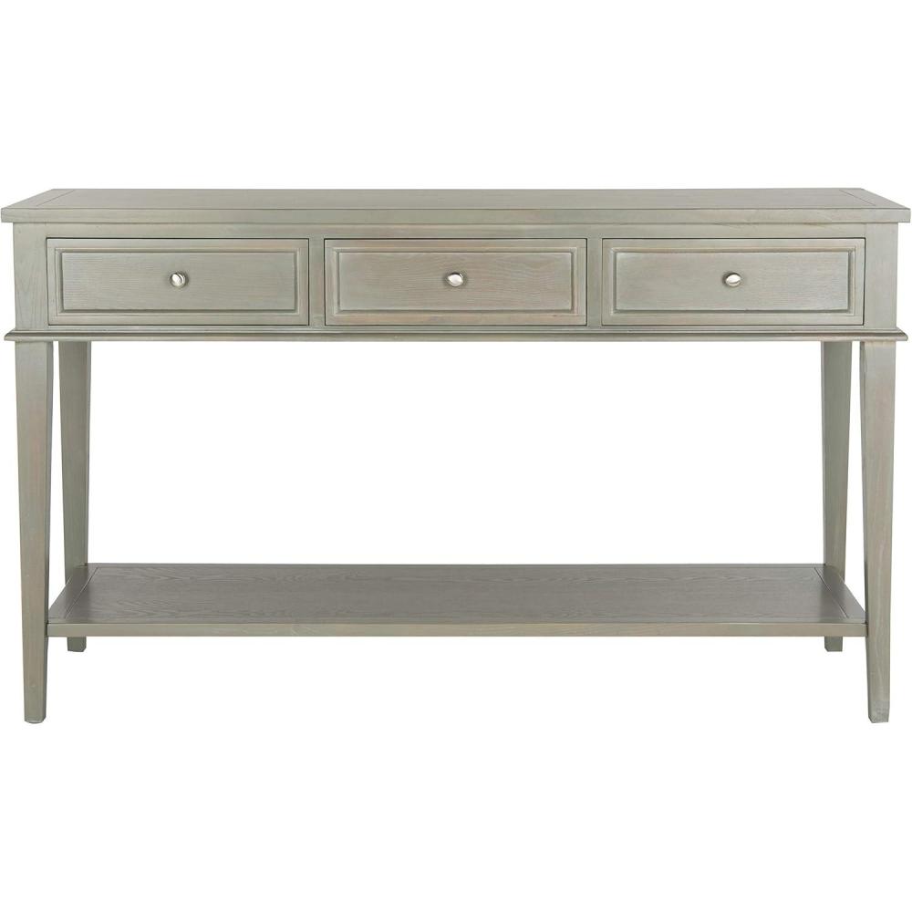image:imageSafavieh American Homes Collection Manelin Sepia Console TableAsh Grey