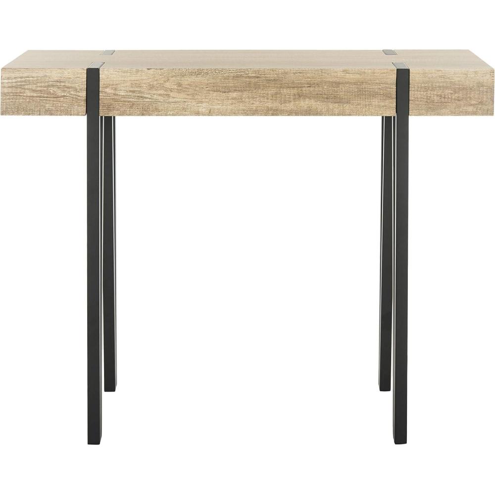 image:imageSafavieh Home Alyssa Rustic Brown and Black Console Table