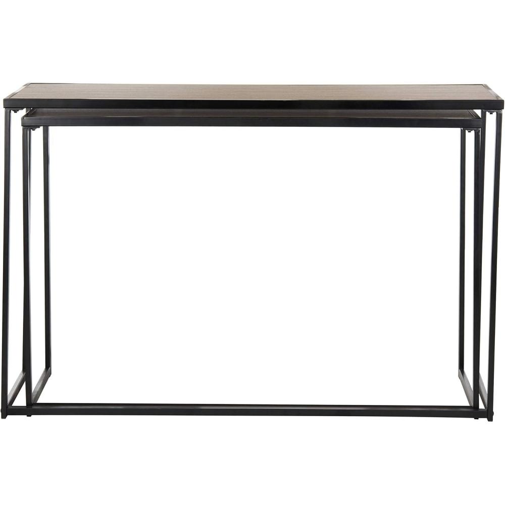 image:imageSafavieh Home Collection Garin Light Brown Rectangle Stacking Console Table