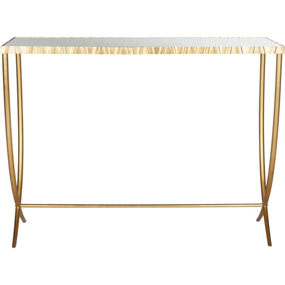 image:imageSafavieh Home Collection Princess Mirror Top Console Table Gold