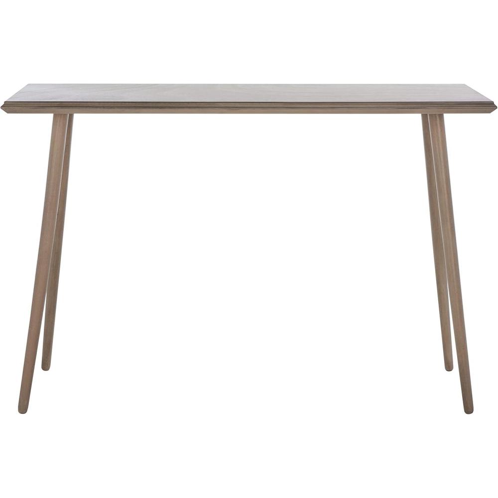 image:imageSafavieh Home Marshal Modern Antique White Console TableChocolate
