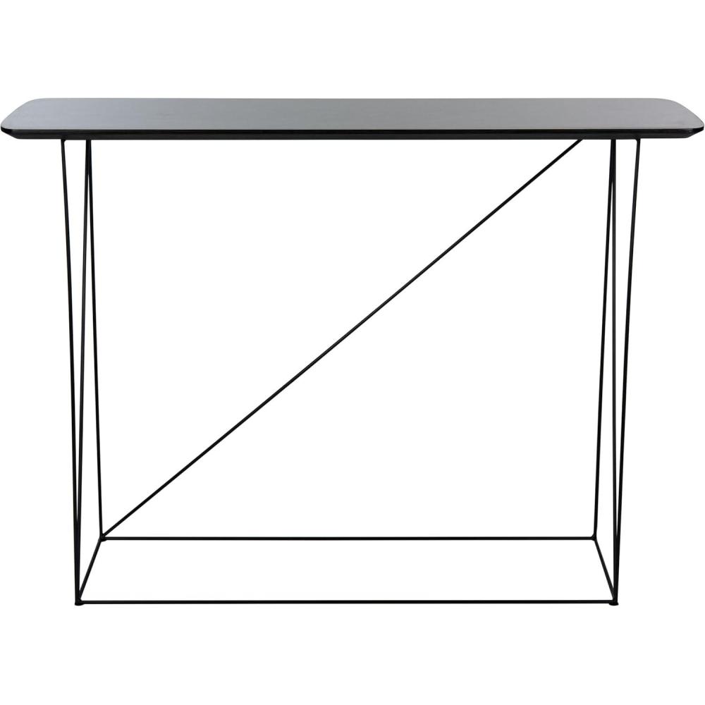 image:imageSafavieh Home Rylee Dark Grey and Black Console TableDark Grey Black