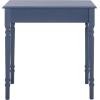 SAFAVIEH Home Collection – Arina Blue Writing Desk, 1-Drawer Traditional Desk, Classic Home Office Design (DSK5710F)