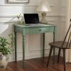 SAFAVIEH Home Collection – Arina Dusty Green Writing Desk, 1-Drawer Traditional Desk, Classic Home Office Design (DSK5710G)