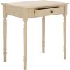 SAFAVIEH Home Collection – Arina Sand Writing Desk, 1-Drawer Traditional Desk, Classic Home Office Design (DSK5710E)