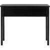 SAFAVIEH Home Collection – Cindy White Console Table with Three Drawers, French Farmhouse Storage Console, Tapered Leg Design (AMH6568C)(Black)