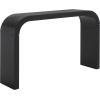 SAFAVIEH Home Collection – Liasonya Modern Natural Brown Waterfall Curved Console Table(Black)