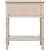 SAFAVIEH Home Collection – Primrose Greige Console Table with Three Drawers & Shelf, Classic Contemporary Storage Console, Compact Entryway Design (CNS5707D)(Greige)