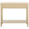SAFAVIEH Home Collection Haven Desert Brown 2-Drawer Small Console Table for Entryway, Living Room, Foyer(Natural)