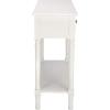 SAFAVIEH Home Collection Josie Greige 2-Drawer Console Table(Distressed White)
